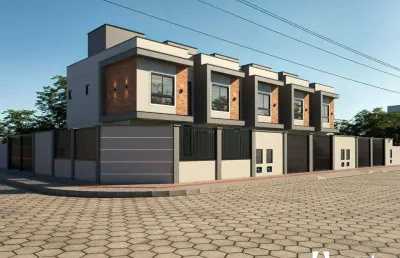 Sobrados com 2 suítes a partir de r$ 550.000,00 no bairro gravatá navegantes