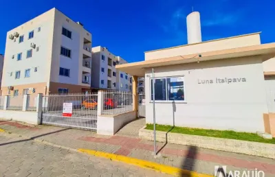 Apartamento com 2 dormitórios semimobiliado no itaipava em itajaí