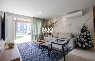 Apartamento de 3 suítes com terraço e de alto padrão em balneário camboriú