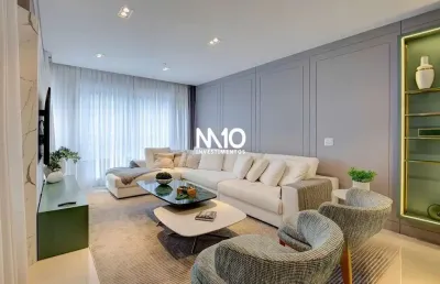Apartamento de alto padrão com 4 suítes no ed. new york em balneário camboriú