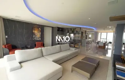 Yachthouse andar alto 4 suites mobiliado com vista incrivel para o mar