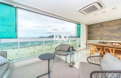 Apartamento edifício metrópolis - frente mar, mobiliado e decorado
