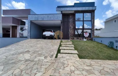 Casa à venda em valinhos, residencial santa maria, com 3 suítes, com 218 m²