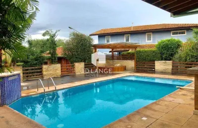 Casa em condomínio fechado com 6 quartos à venda na Rua Mariazinha Leite Campagnolli, 1121, Parque Xangrilá, Campinas