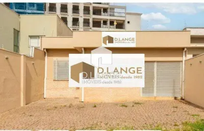 Casa comercial à venda e locação no bairro jardim chapadão em campinas
