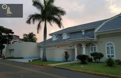 Casa com 4 dormitórios à venda, 545 m² por r$ 3.300.000,00 - condomínio estância marambaia - vinhedo/sp