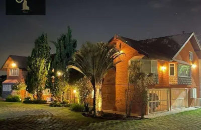 Casa com 8 dormitórios à venda, 1100 m² por r$ 7.990.000,00 - condomínio vale da santa fé - vinhedo/sp