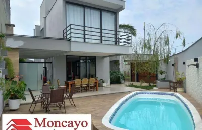 Sobrado alto padrão, designer moderno, requinte e bom gosto
