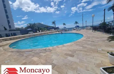 Excelente apartamento frente mar na martim de sá, caraguatatuba