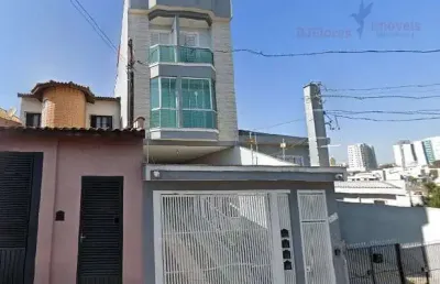 Cobertura de 210m² no bairro jardim santo antônio em santo andré/sp