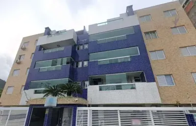 Cobertura de 118m² no bairro solemar em praia grande/sp