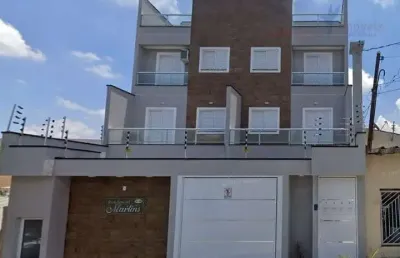 Cobertura de 124m² com jacuzzi no bairro vila scarpelli em santo andré/sp