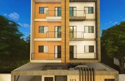 Cobertura à venda com 83m² no bairro vila assunção em santo andré/sp