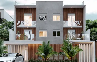 Cobertura a venda com 105m² no bairro campestre em santo andré/sp