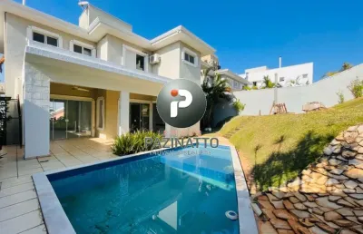 Casa em condomínio fechado com 4 quartos para alugar na rua martinho leardine, 110, chácaras silvania, valinhos, 300 m2 por r$ 14.000