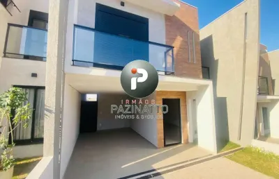 Casa em condomínio fechado com 3 quartos à venda na rua joão ubiali, 291, chácaras silvania, valinhos, 144 m2 por r$ 1.200.000