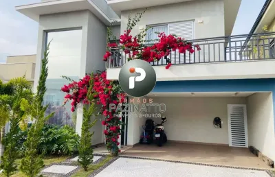 Casa em condomínio fechado com 3 quartos à venda na avenida dois, 1515, jardim são marcos, valinhos, 206 m2 por r$ 1.800.000