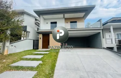 Casa em condomínio fechado com 3 quartos para alugar na alameda girassol, 1000, pinheirinho, vinhedo, 220 m2 por r$ 7.500