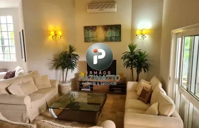 Casa em condomínio fechado com 4 quartos à venda na estrada francisco von zuben km, 100, chácara flora, valinhos, 600 m2 por r$ 2.450.000