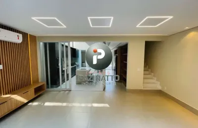 Casa em condomínio fechado com 3 quartos à venda na rua joão ubiali, 477, chácaras silvania, valinhos, 134 m2 por r$ 1.550.000