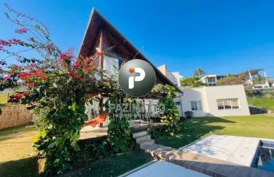 Casa em condomínio fechado com 5 quartos para alugar na alameda das sibipirunas, 991, jardim primavera, louveira, 600 m2 por r$ 15.000
