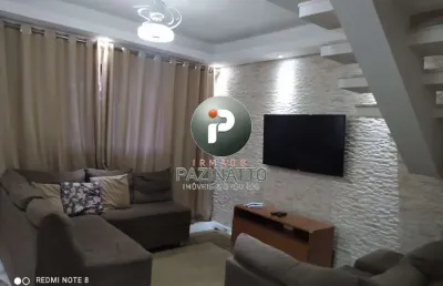 Casa em condomínio fechado com 3 quartos à venda na estrada municipal do roncáglia, 80, roncáglia, valinhos, 199 m2 por r$ 950.000