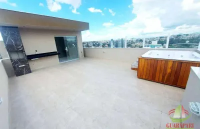 Cobertura com 3 quartos à venda, 155 m² por r$ 989.000 - santa branca - belo horizonte/mg