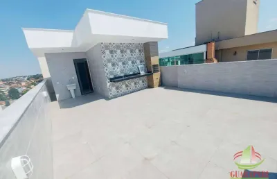 Cobertura com 5 quartos à venda, 101 m² por r$ 750.000 - heliópolis - belo horizonte/mg