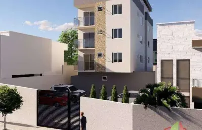 Cobertura com 2 dormitórios à venda, 90 m² por r$ 390.000,00 - piratininga (venda nova) - belo horizonte/mg