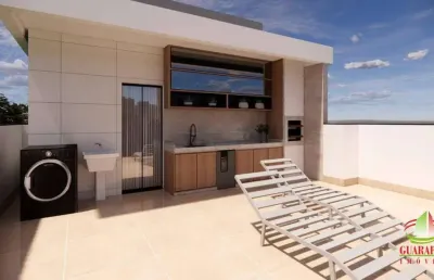 Cobertura com 2 dormitórios à venda, 86 m² por r$ 380.000,00 - piratininga (venda nova) - belo horizonte/mg