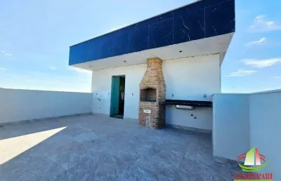 Cobertura com 2 quartos à venda, 90 m² por r$ 410.000 - piratininga (venda nova) - belo horizonte/mg