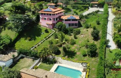 Lindo sitio no condomínio solar das palmeiras, 7 quartos à venda, 2.800 m² por r$ 799.000 - esmeraldas/mg