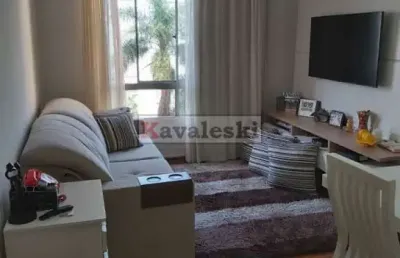 Lindo apartamento reformado e mobiliado - 2 dormitórios 1 vaga - lazer