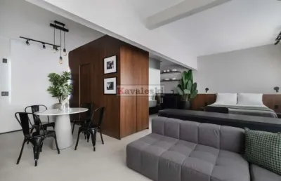 Apartamento com 1 quarto e 1 banheiro à venda, 50 m²