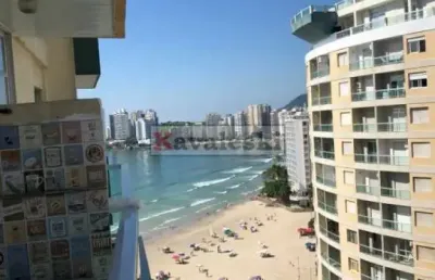 Apartamento com 2 quartos à venda na avenida leomil, --, centro, guarujá, 68 m2 por r$ 410.000