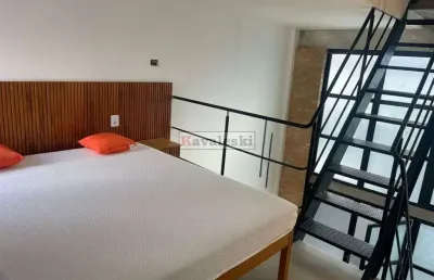 Apartamento com 1 quarto para alugar na Rua das Camélias, --, Mirandópolis, São Paulo