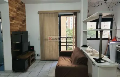 Apartamento com 1 quarto à venda na avenida bosque da saúde, --, saúde, são paulo, 40 m2 por r$ 425.000