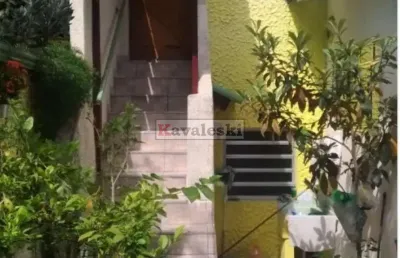 Sobrado metrô sacomã 4 dormitórios 3 vagas - quintal - ac permuta
