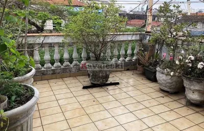 Sobrado miolo ipiranga 3 dormitórios 1 vaga - sótão - terraço