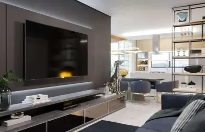 Cobertura com 3 quartos à venda na rua bernardo ziemer, 450, glória, joinville, 163 m2 por r$ 1.300.000
