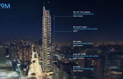 Apartamento com 4 quartos à venda na rua padre anchieta, 2727, bigorrilho, curitiba, 280 m2