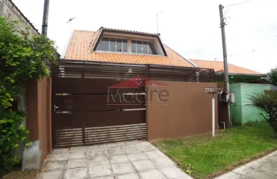 Casa com 3 quartos à venda na rua poeta bernardo guimarães, 206, tatuquara, curitiba, 105 m2 por r$ 340.000