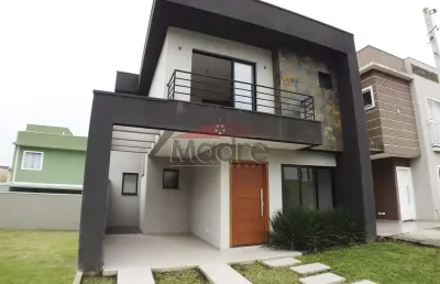 Casa com 3 quartos à venda na rua ângelo tozim, 230, campo de santana, curitiba, 123 m2 por r$ 650.000