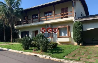 Imperdível! casa de alto padrão em condomínio na cidade de campinas-sp, bairro condomínio estância paraíso: 4 quartos, 4 suítes, 3 salas, 6 banheiros, 6 vagas de garagem, 580m².