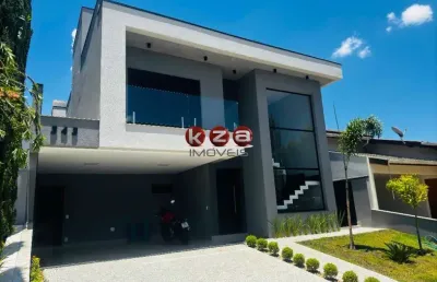 Casa nova e moderna a venda no condomínio portal do jequitibá em valinhos, 3 suítes, ótimo gourmet e piscina, 231m². oportunidade!