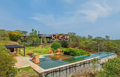 Venda de casa espetacular em itu-sp: 5 quartos, 3 suítes, 3 salas, 800 m² constr. muita natureza, 20.000 metros de terreno no jardim paraíso ii.