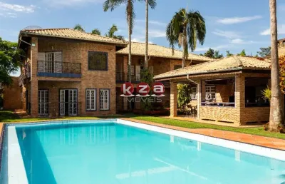 Imponente casa de luxo no condomínio fazenda vila real de itu: 6 quartos, amplo lazer com piscina, riquíssimo acabamento. 1.200 metros de construção.