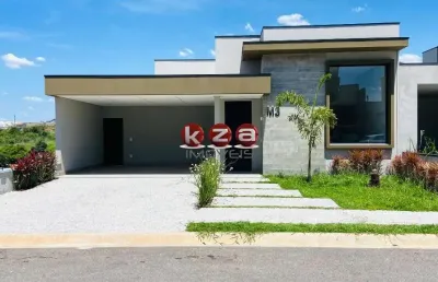 Casa a venda em condomínio exclusivo em valinhos-sp: 3 quartos, 3 suítes, 2 salas, 5 banheiros, 2 vagas de garagem, 222m².