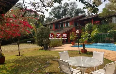 Imperdível oportunidade: casa de luxo em condomínio santa fé, vinhedo-sp, com 4 suítes e 8 vagas de garagem!