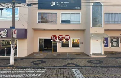 Sala comercial para locação na vila clayton, valinhos-sp: 1 sala, 1 banheiro, 3 vagas de garagem, 45m² de área. venha conferir!